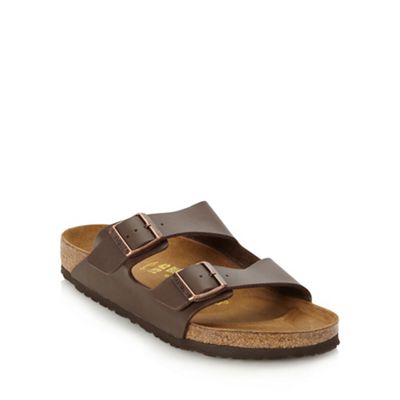 Dark brown 'Arizona' sandals